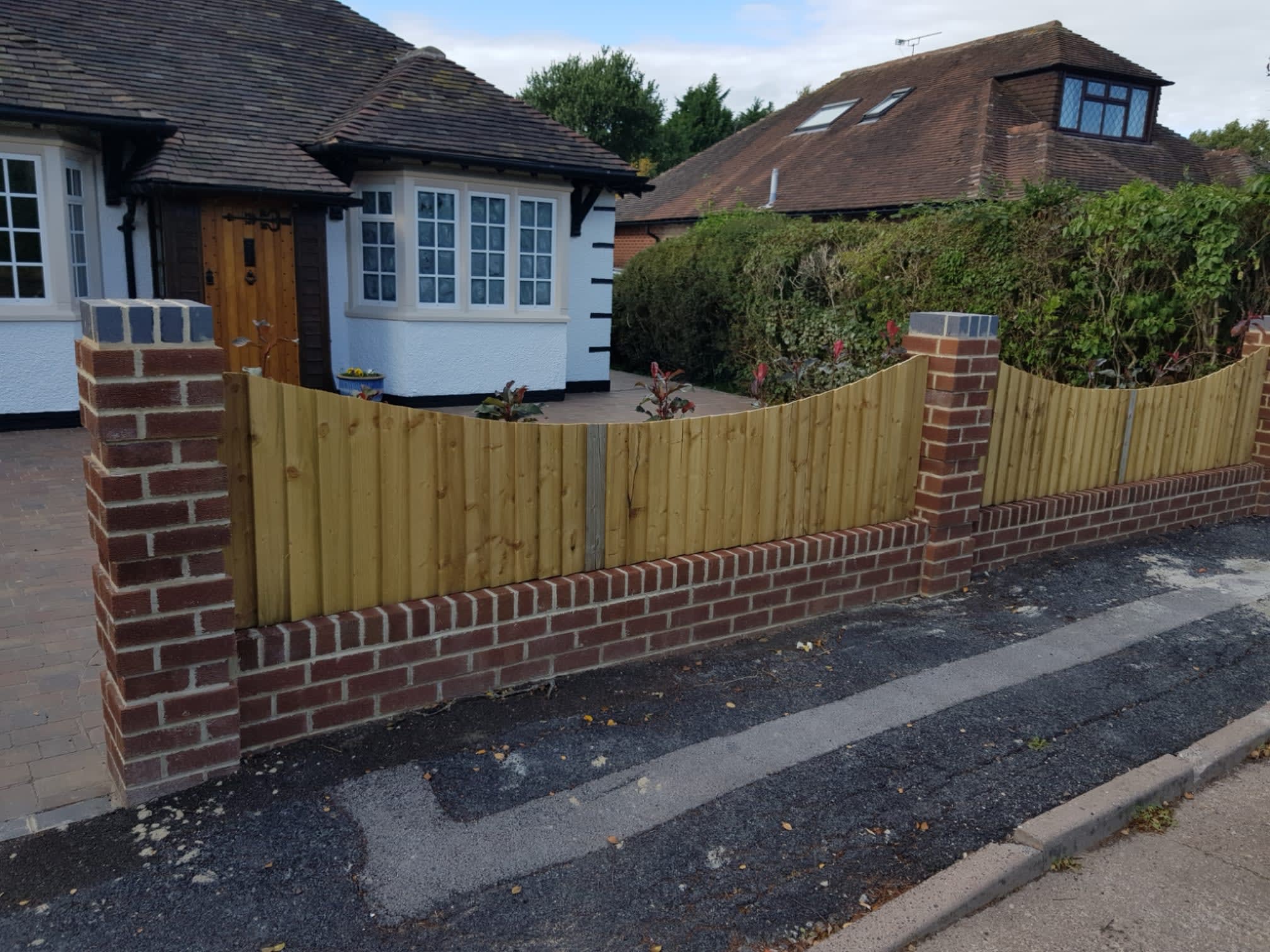 Fencing & Brick Pillars